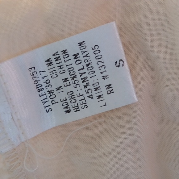 Entro Lovely Lace Dress Wedding Dress Boho Lace Rehersal, Crochet, S - Picture 10 of 11